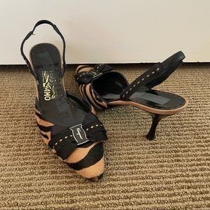 Salvatore Ferragamo animal print pumps